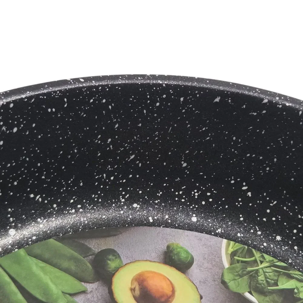 D&W Deane And White Cookware 9.5in Frying Pan Skillet‎ Nonstick Interior Black